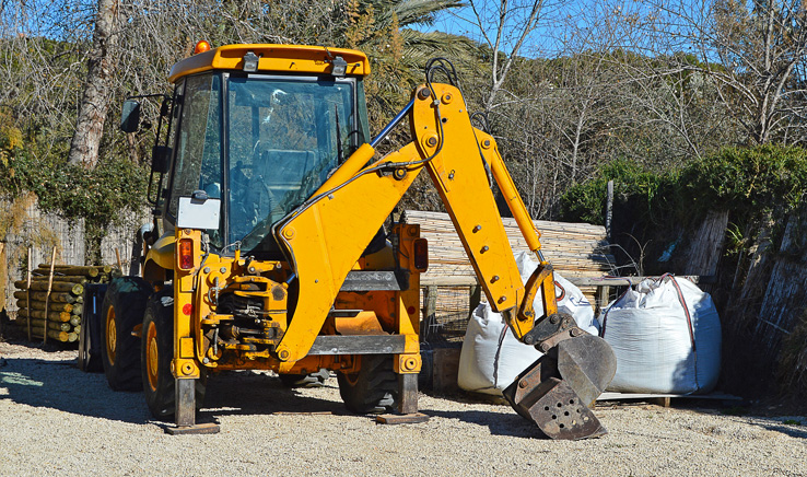 Large plant digger